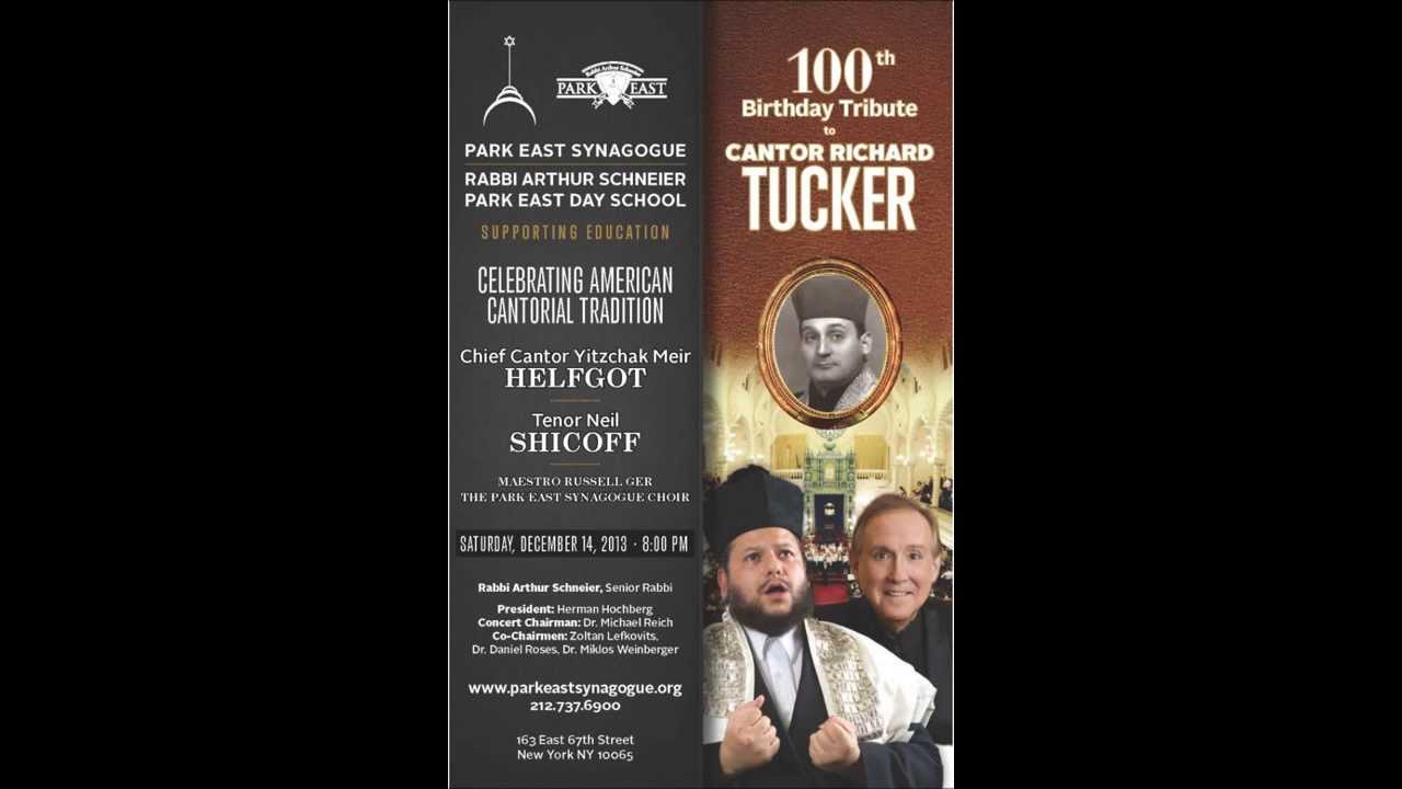 Cantor Richard Tucker Live 1967 A Dudele