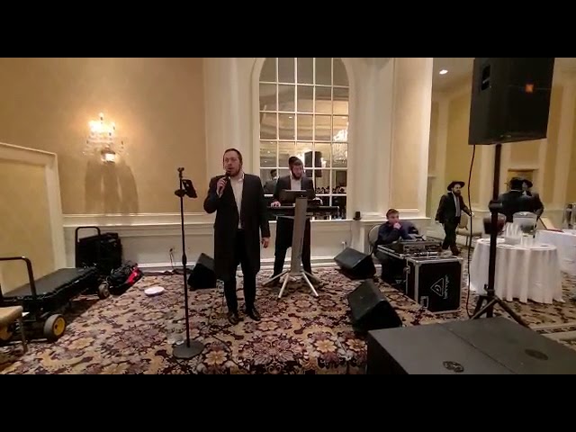 Avrumy Holtzler Singing The Latest 2nd Dance Hits אברומי הולצלר בחתונה