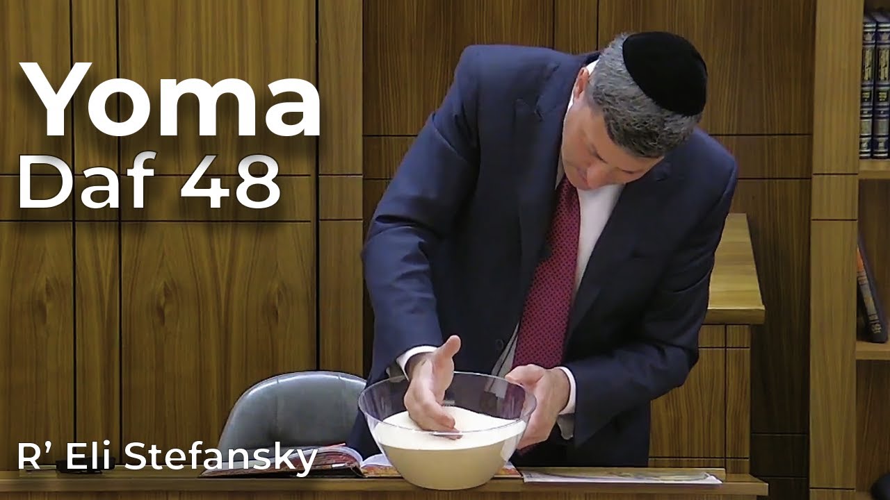 Daf Yomi Yoma Daf 48 by R’ Eli Stefansky