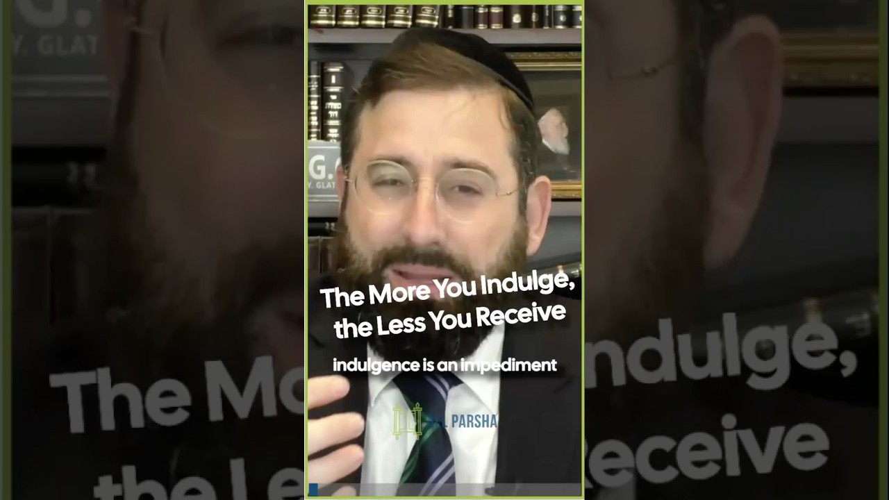The More You Indulge the Less You Receive