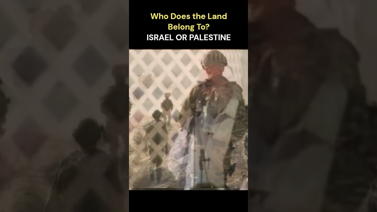 Who Does the Land Belong To? #israel  or #palestine