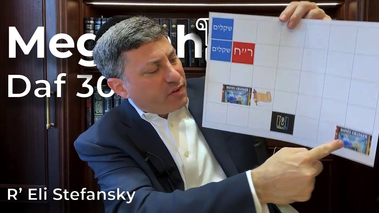 Daf Yomi Megillah Daf 30 by R’ Eli Stefansky