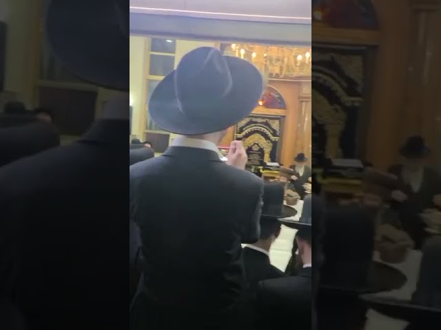 Yahrtzeit Tish In Sadigura Yerushalayim