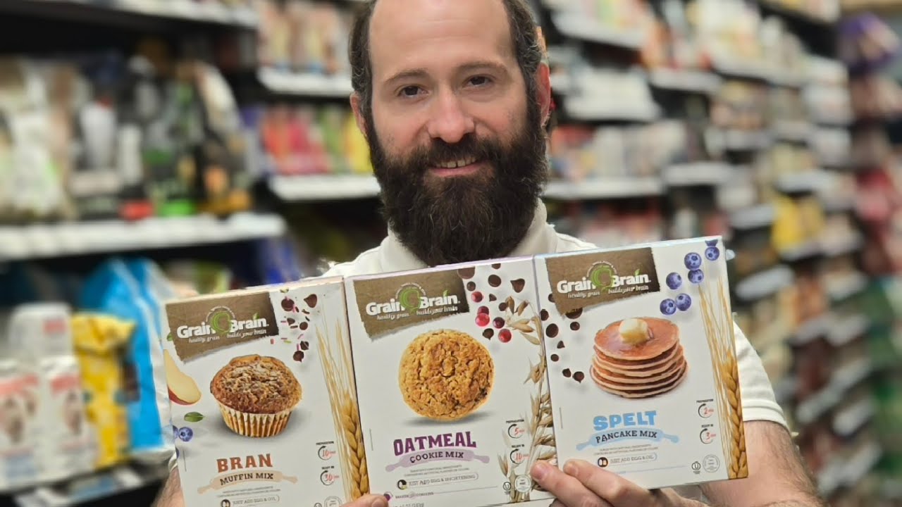 Healthy fresh baked goods! only 5-10 mins prep time! Grain brain by MasterKo!