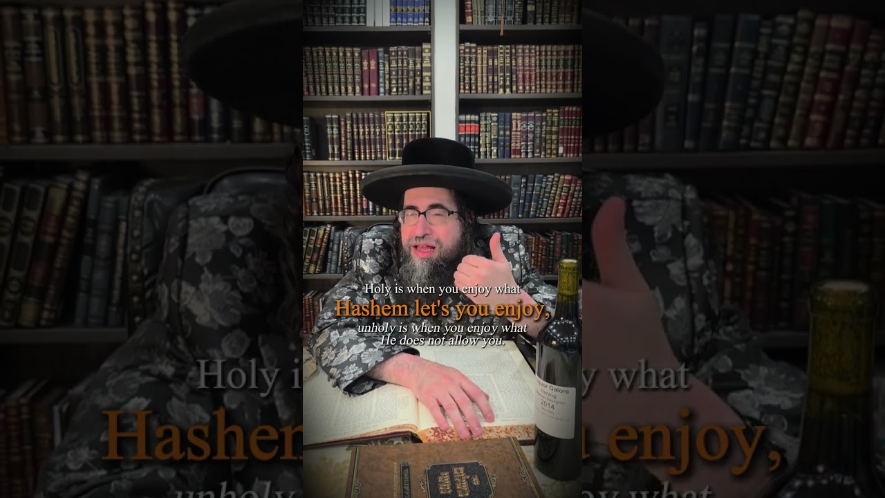 Why Feeling Guilty About Enjoying Life Is Actually a Sin  #jewish #torah #spirituality #moti #shorts