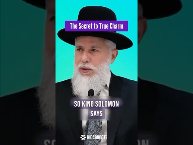 The Secret To True Charm | Rabbi Zamir Cohen