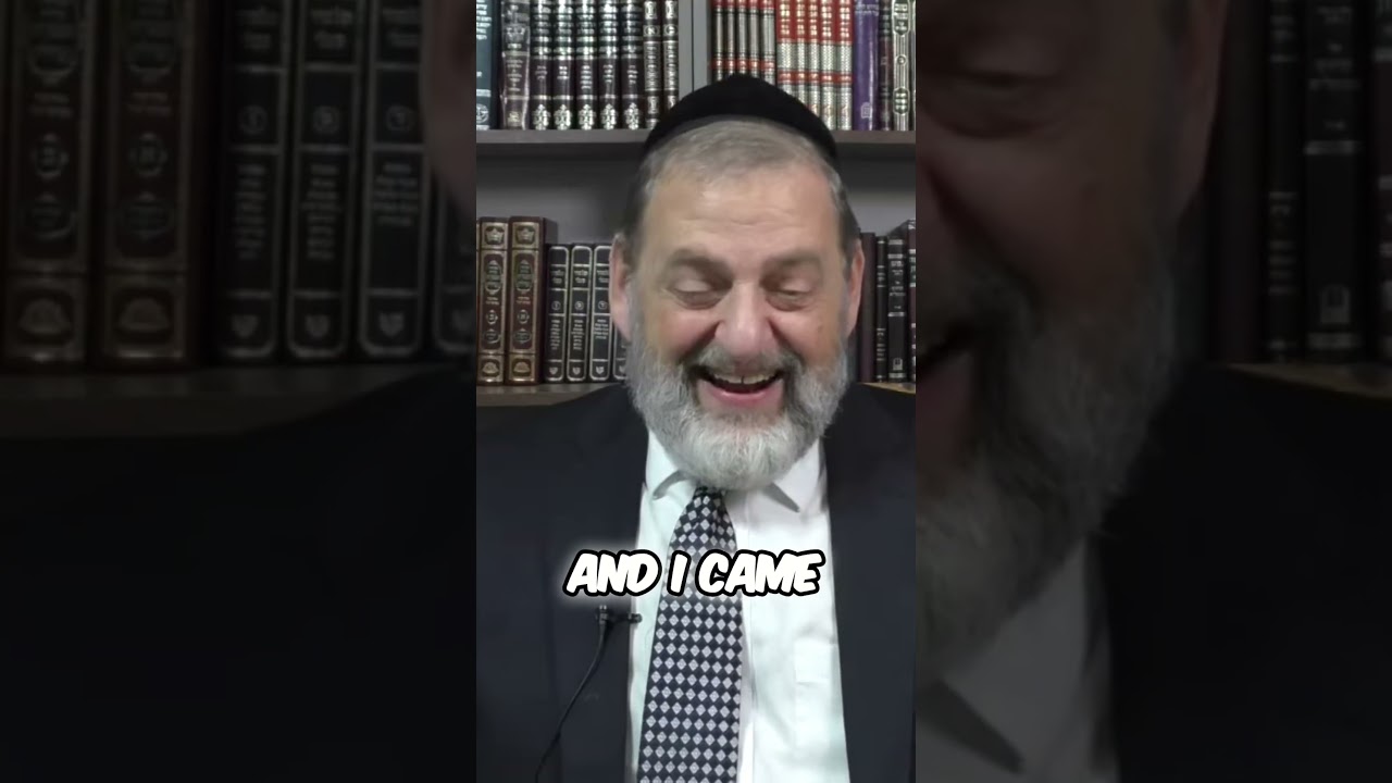 The Most Awkward Place in Judaism 😳 #rabbiorlofsky #jewishhumor #shorts