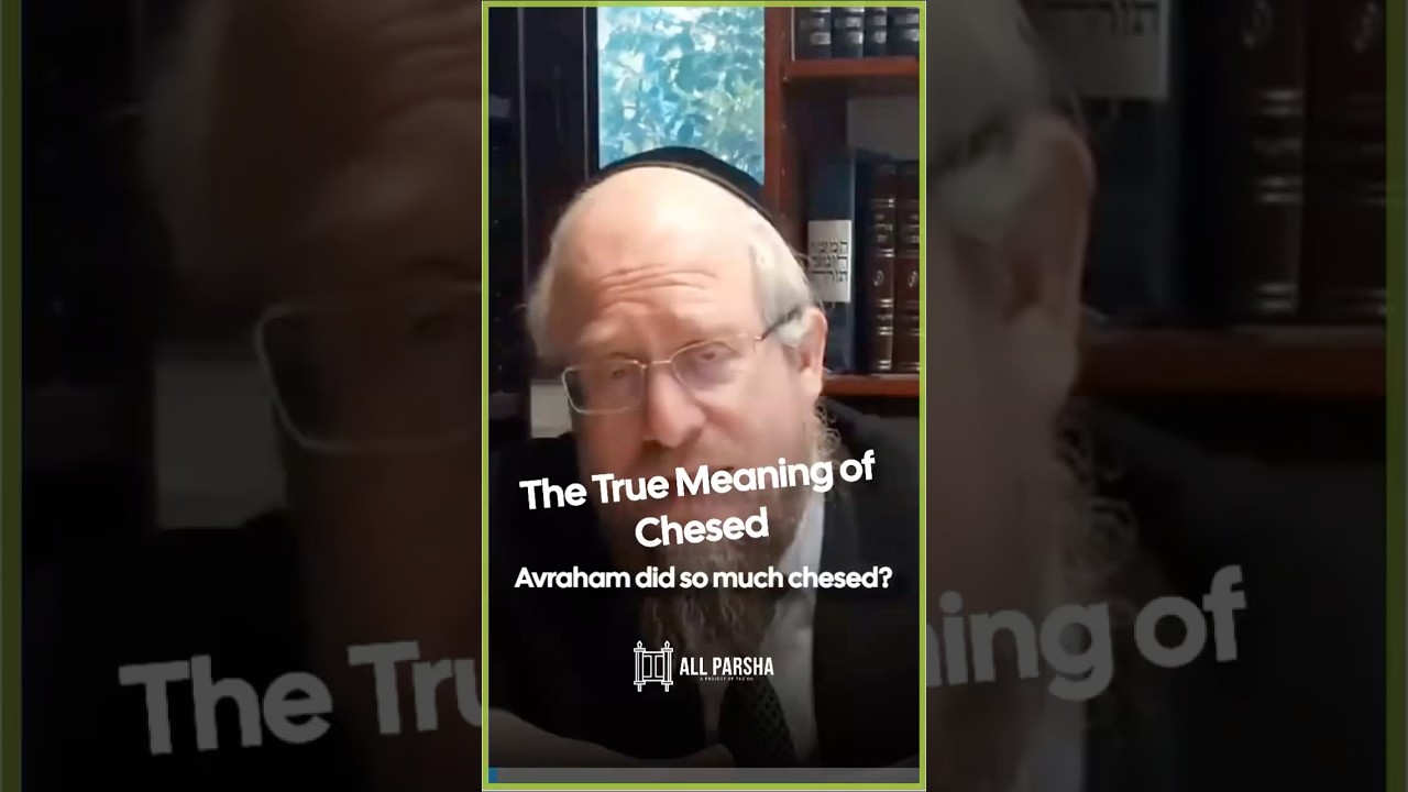 The Truest Chesed Begins at Home