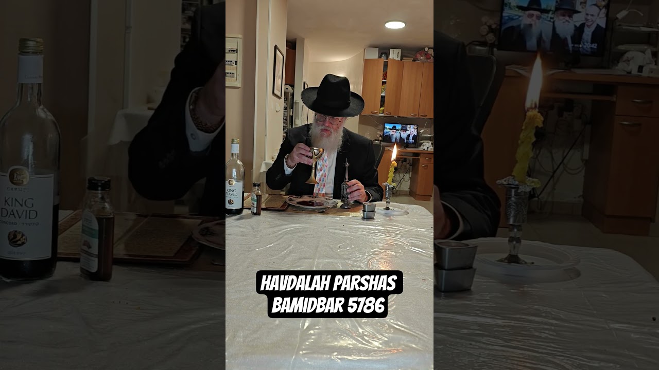 Havdalah Parshas Bamidbar 5786