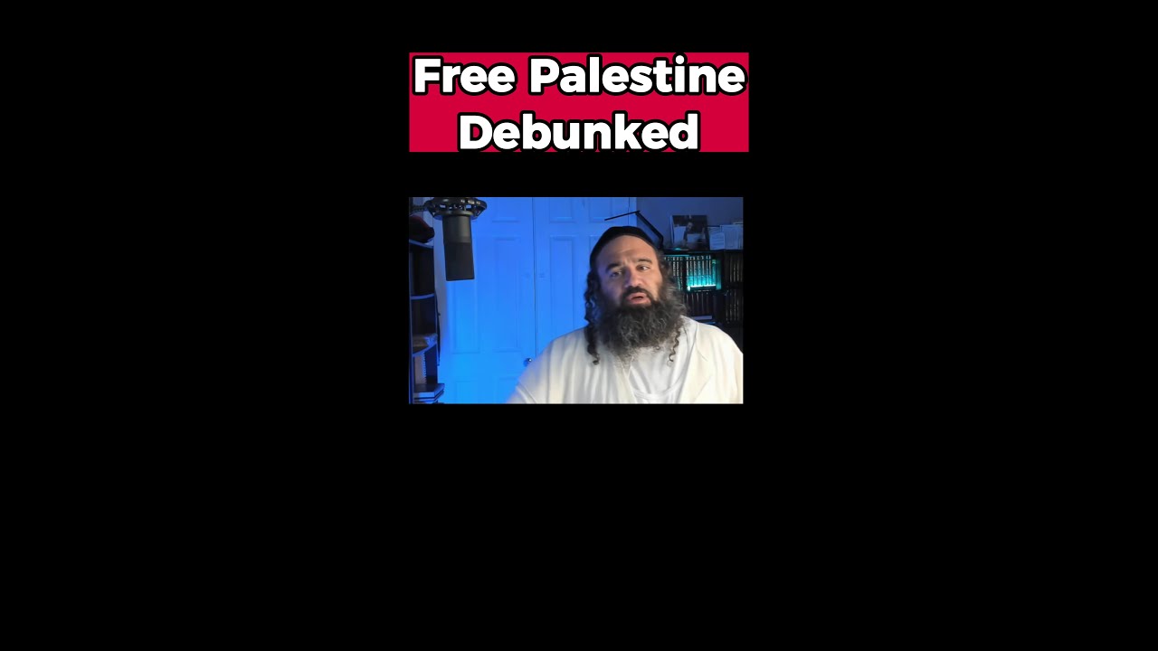 Free Palestine Ideology Debunked by Orthodox Jewish Rabbi