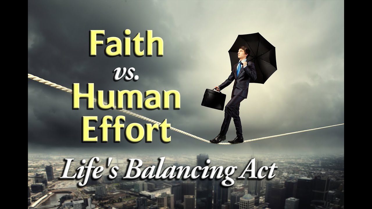 Faith vs. Human Effort: Life's Balancing Act - Rabbi Yitzchak Botton