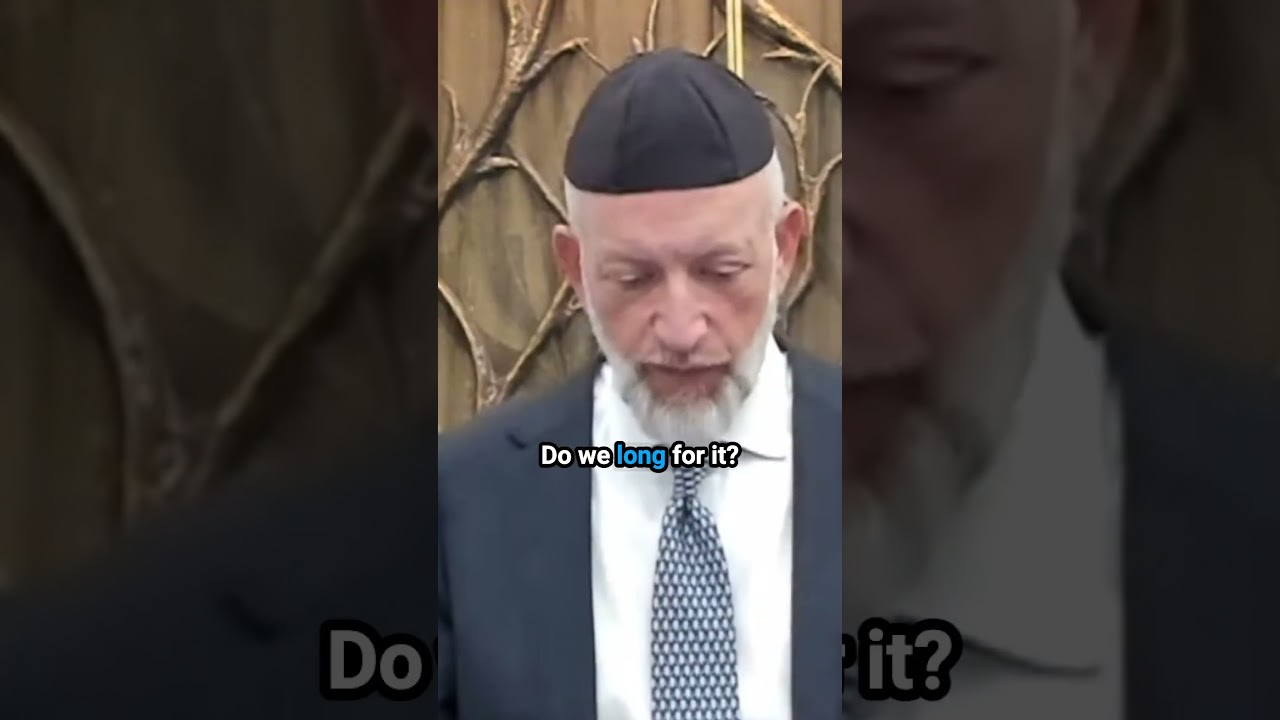 LONGING FOR GEULAH: Ask yourself THESE questions.