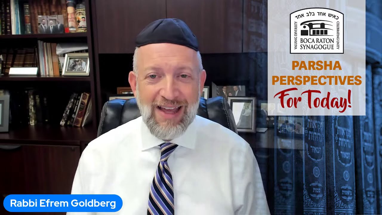 Parsha Perspectives for Today (Vayechi, 5781) - Hashem is Our Best Friend