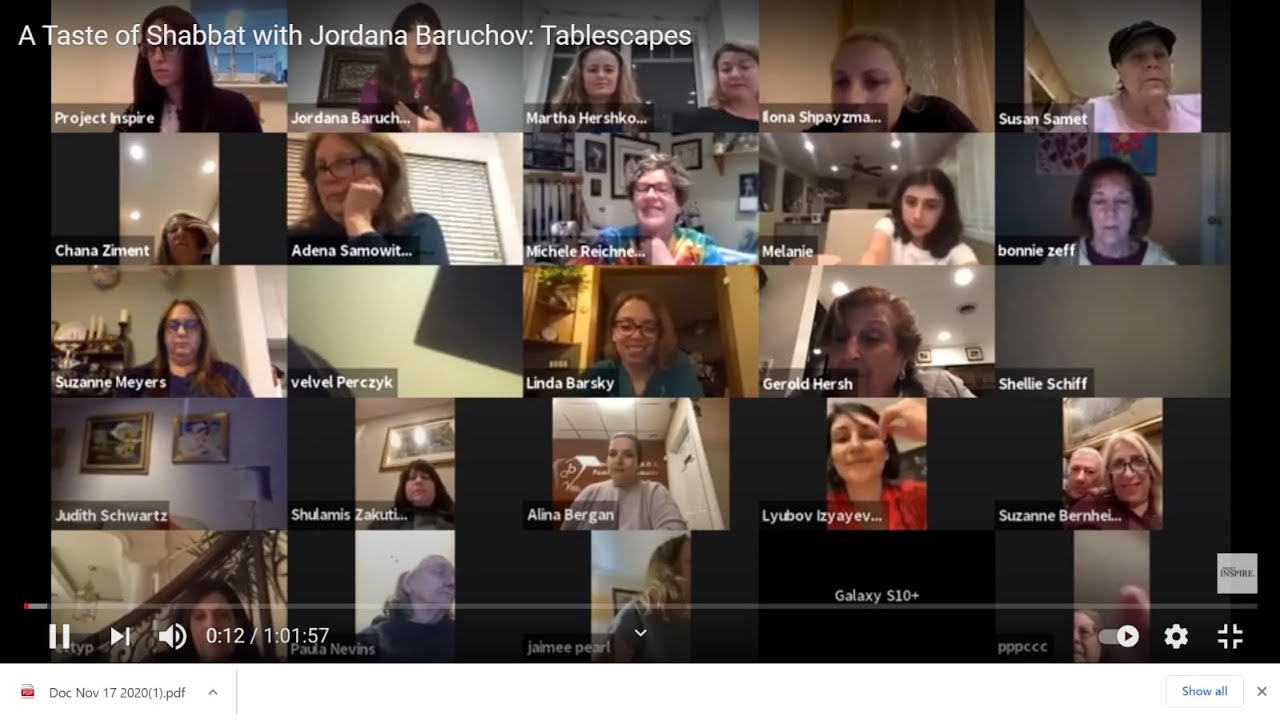 A Taste of Shabbat with Jordana Baruchov: Desserts