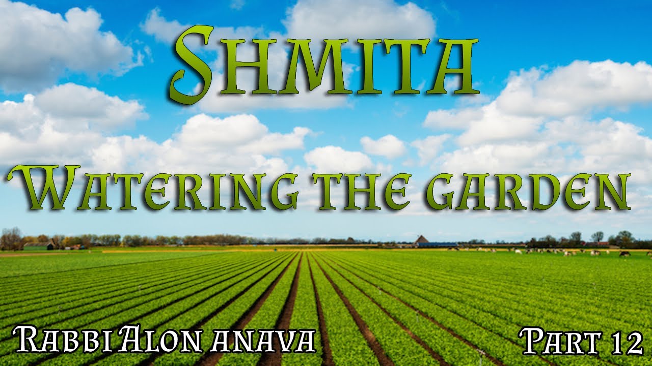 Shmita | Part 12 - How to water your garden