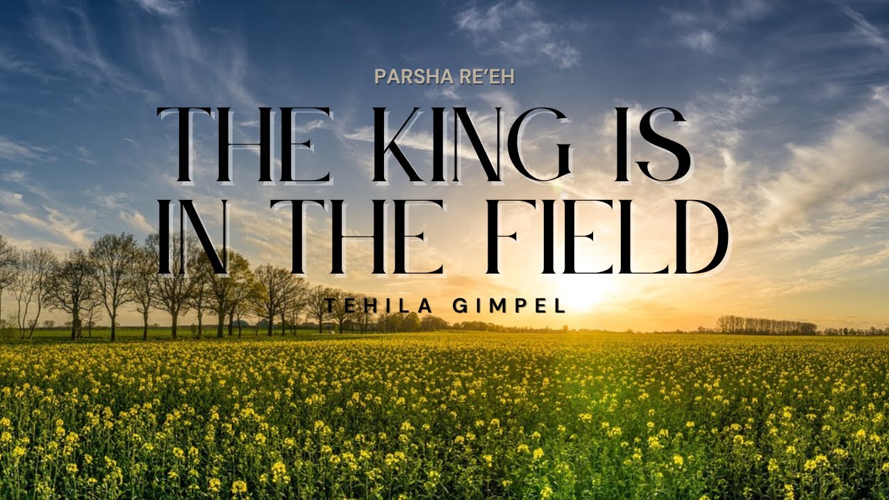The King is in the Field (Parsha Re'eh) - Tehila Gimpel: The Land of Israel Fellowship