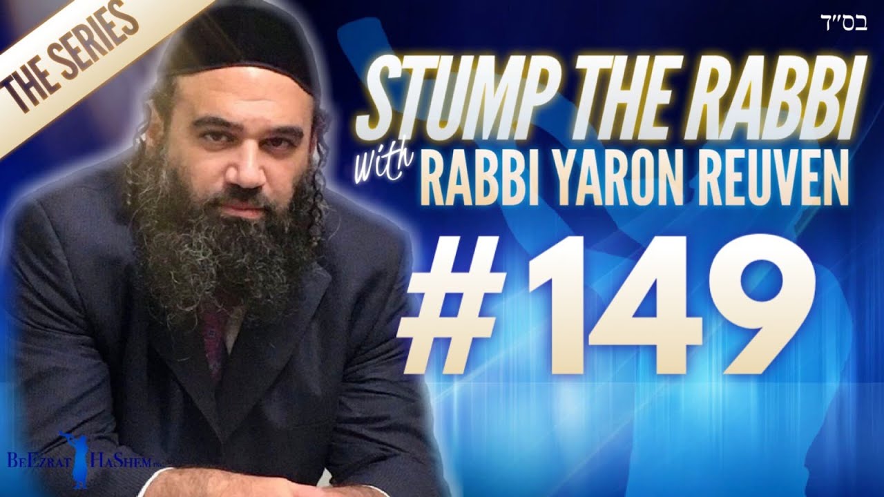 EXODUS TEST, Satan Job, LGBTQ DESIRE, Conspiracy Addicts, ALLAH vs God, Yanuka- STUMP THE RABBI(149)