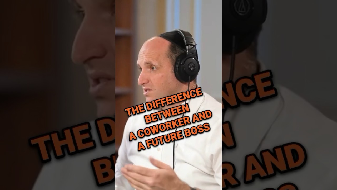 The difference between a COWORKER and a FUTURE BOSS #shorts