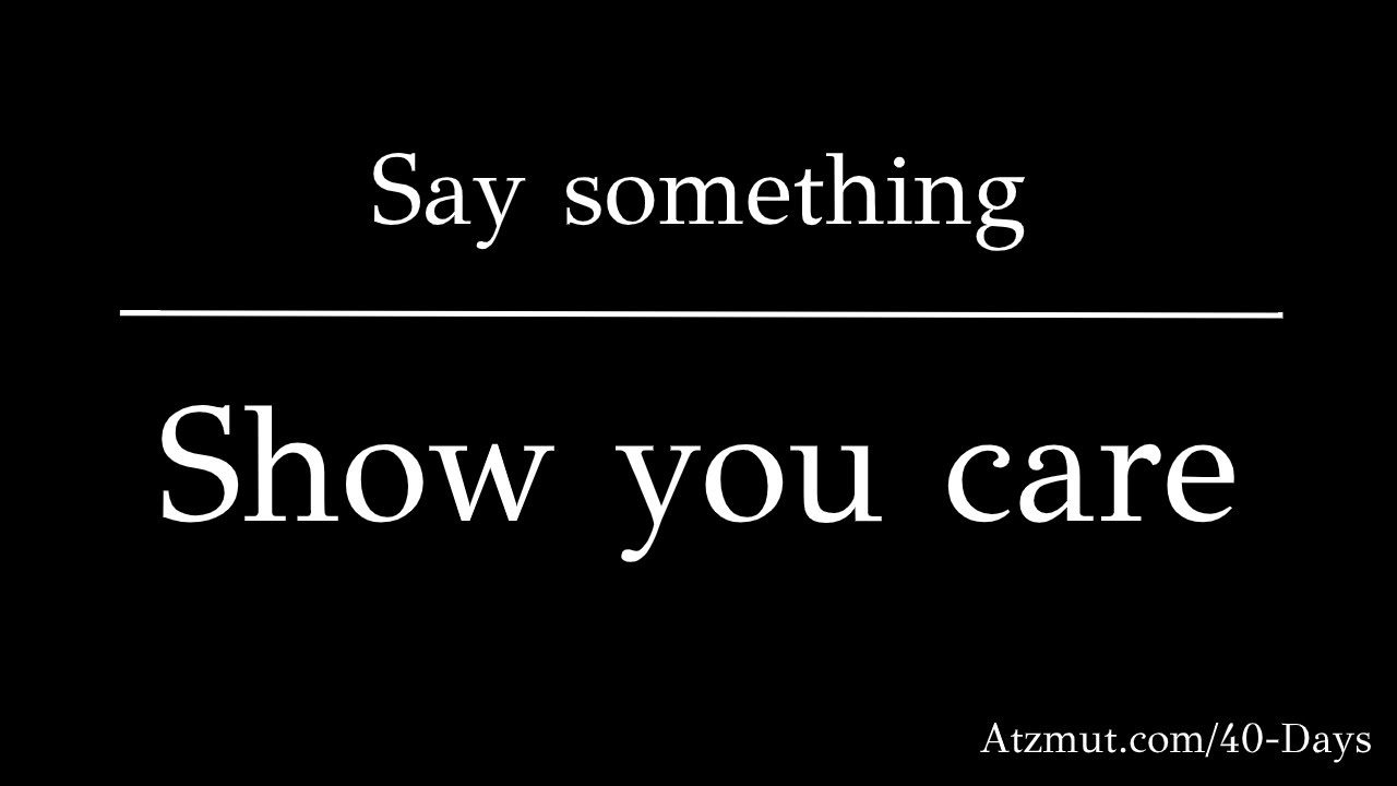 Show you care