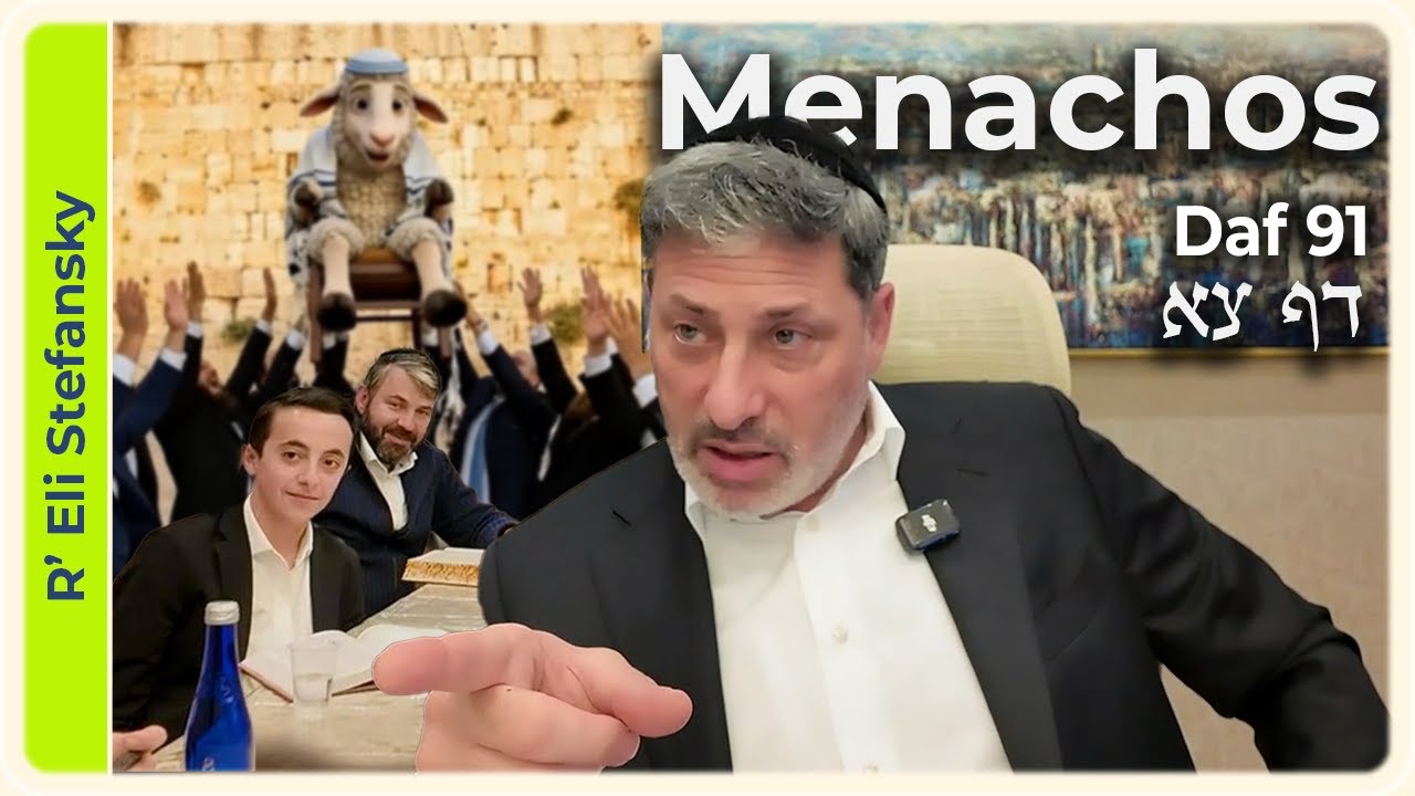 Daf Yomi Menachos Daf 91 by R' Eli Stefansky