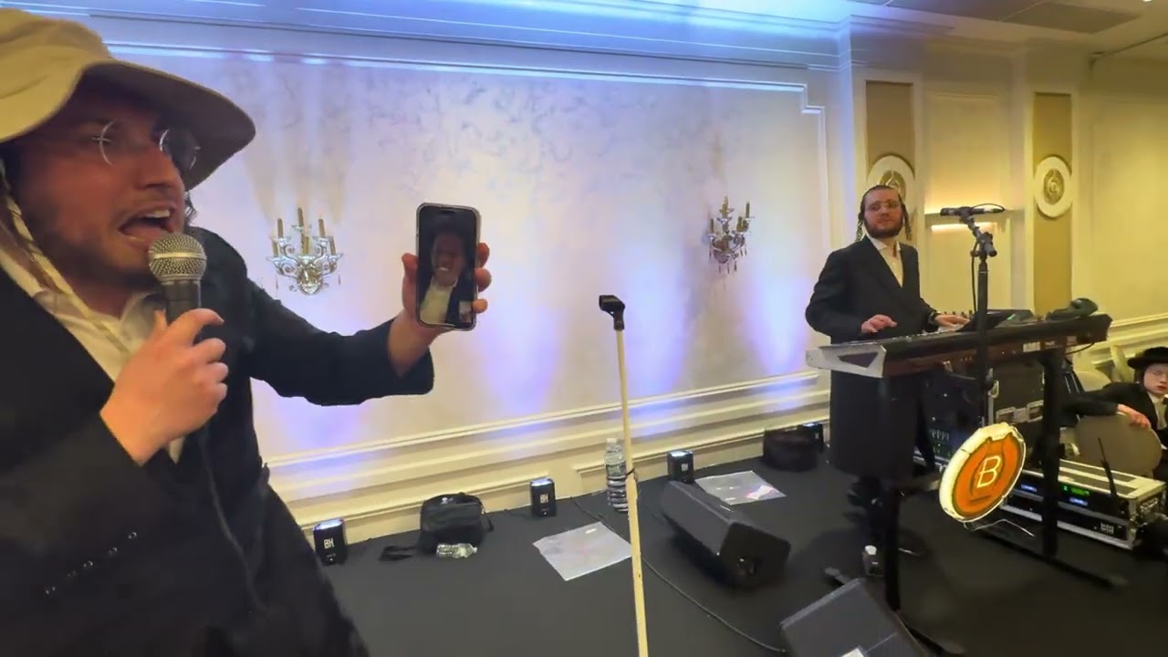 Rubinstein & Farkas Wedding | Singer Kalmy Schwartz | Beri Glauber on the keys
