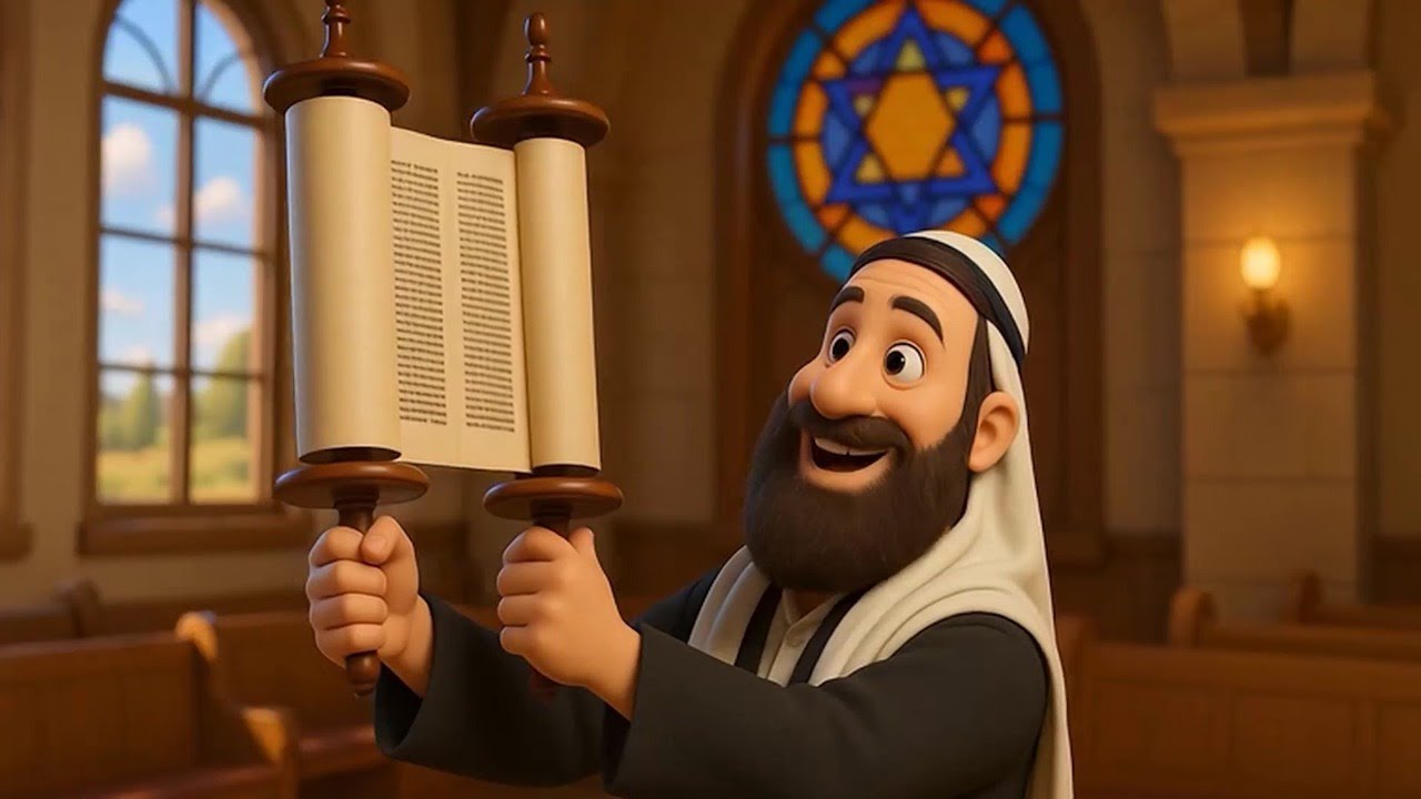 Parshat Ha'azinu: The Weekly Parsha Story Illustrated by AI