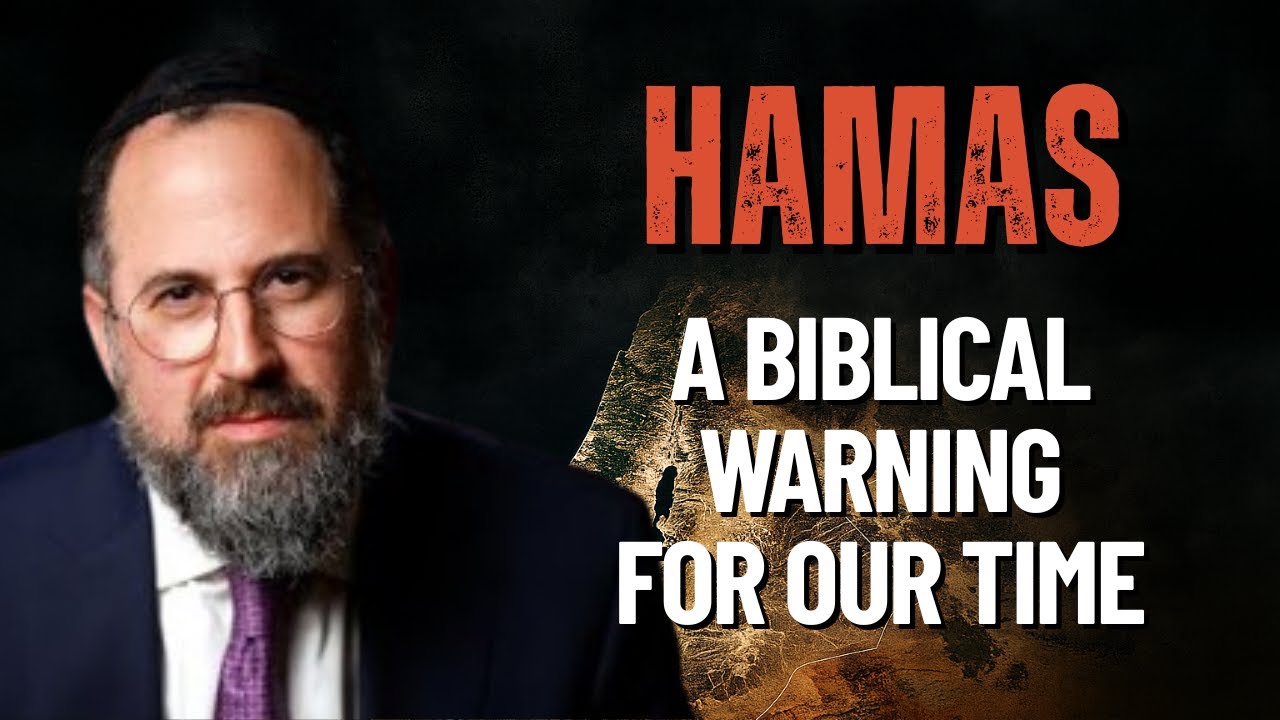 A Chilling Prediction In the Torah About Hamas - Rabbi Yitzchok Fingerer