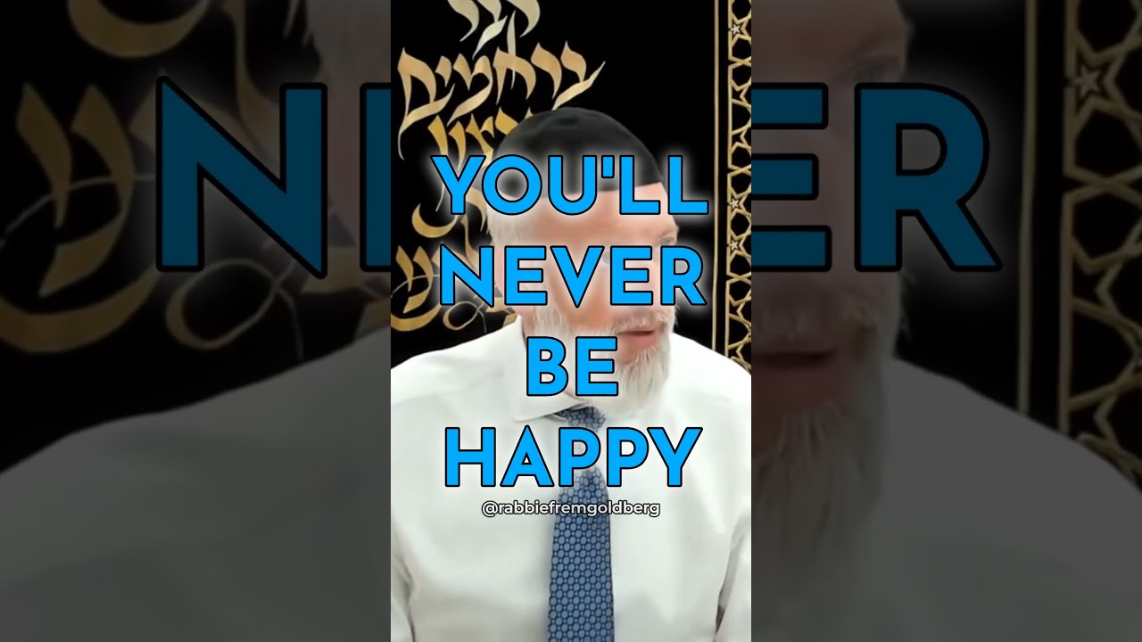 THIS is why you're UNHAPPY