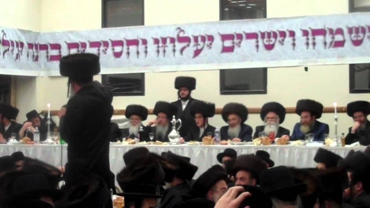 Tosher Sheva Brachos in Boro Park