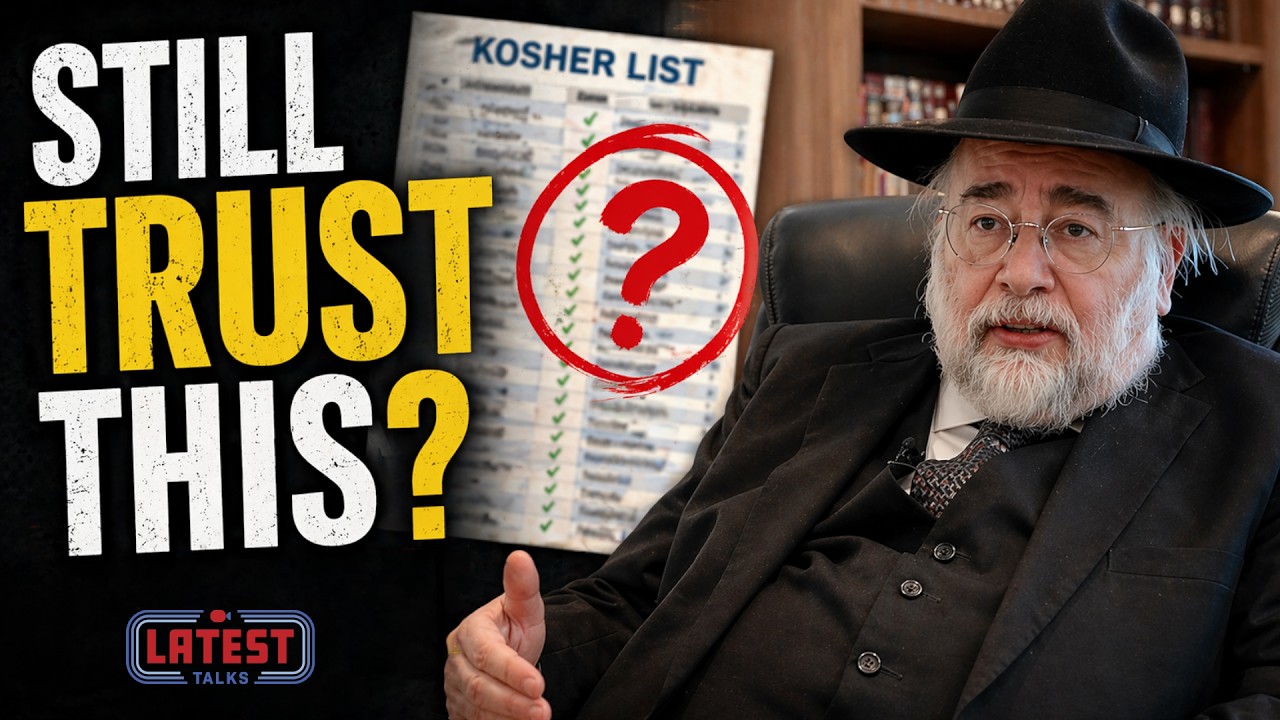 You’re Trusting a Kashrus List… But Things Changed | Rabbi Moshe Elefant