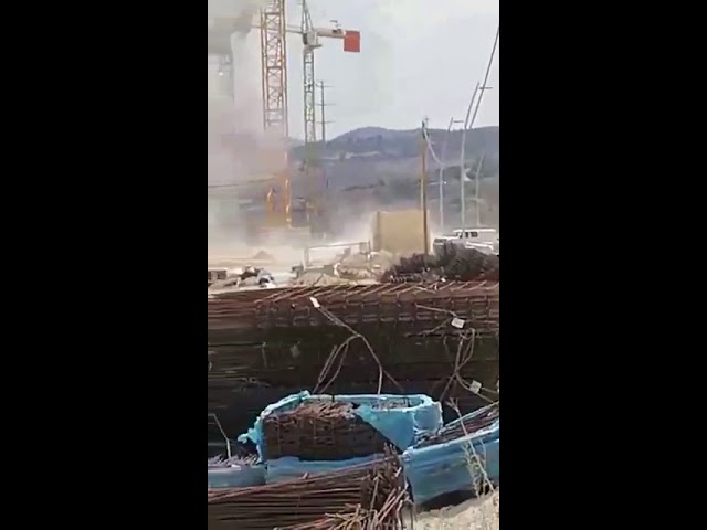 Controlled police blast at Beit Shemesh construction site