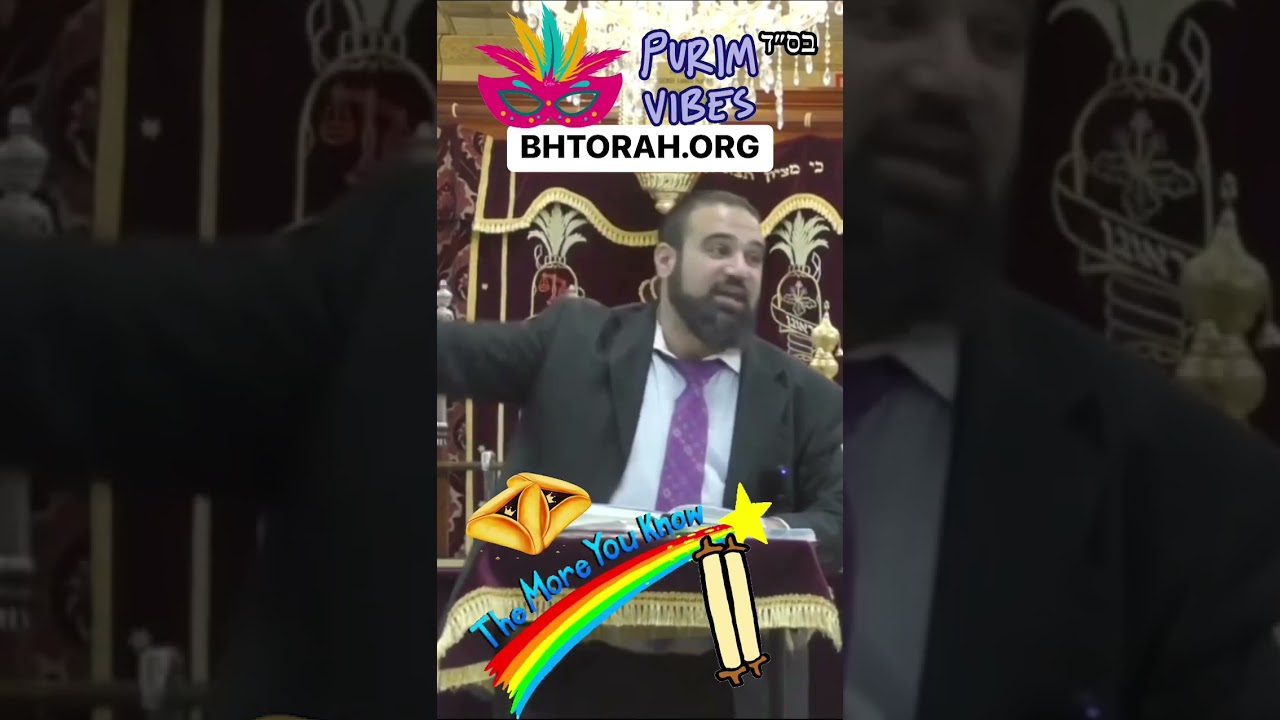 We Have A Lot To Learn From Haman #Torah #RabbiYaronReuven #motivation