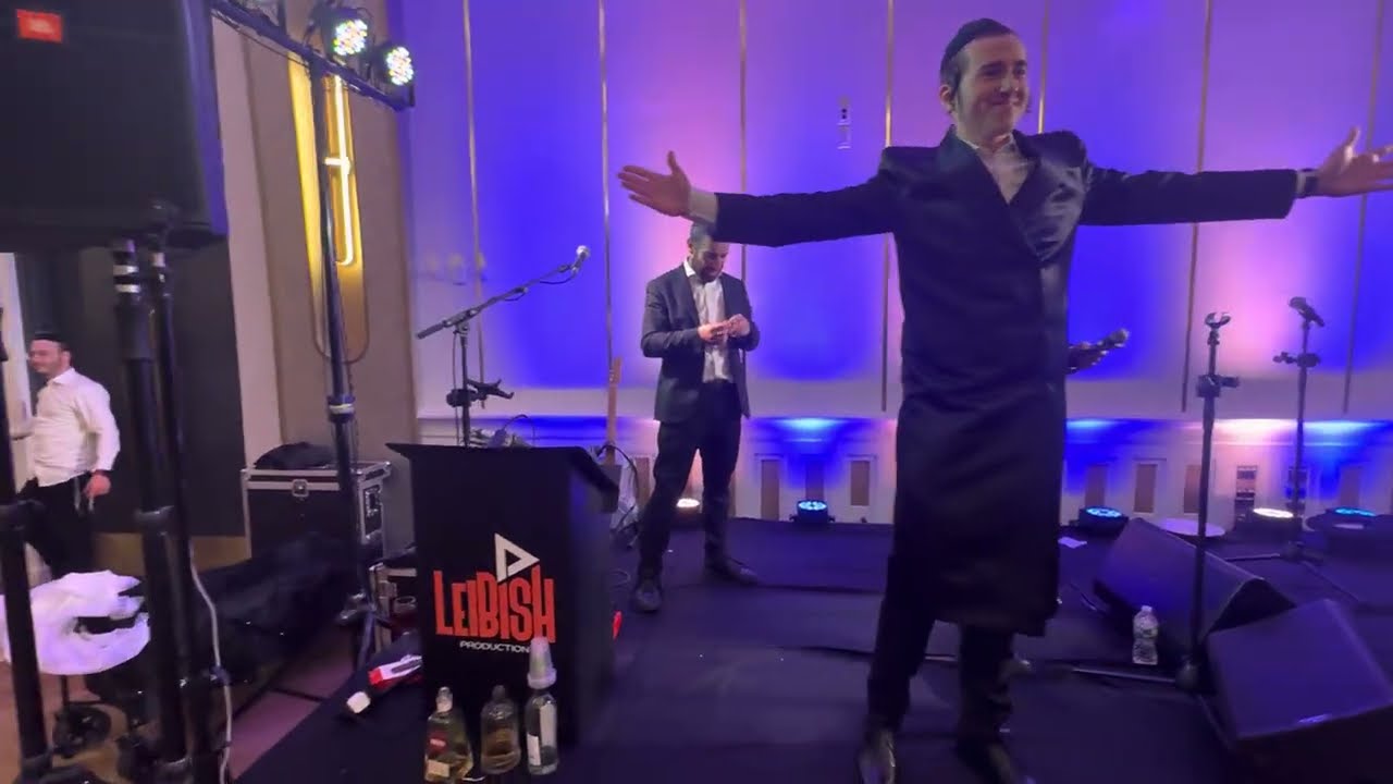 Lefkowitz & Goldstein Wedding | Singer Lipa Schmeltzer | 🎹 Leibish Posen on the Keys