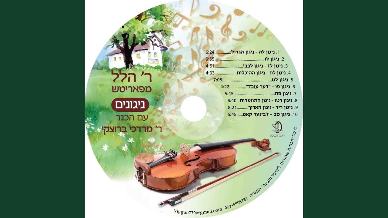 רבי הלל מפאריטש ניגון לז' - ניגון לבבי | Rabbi Hillel Paritcher Nigun