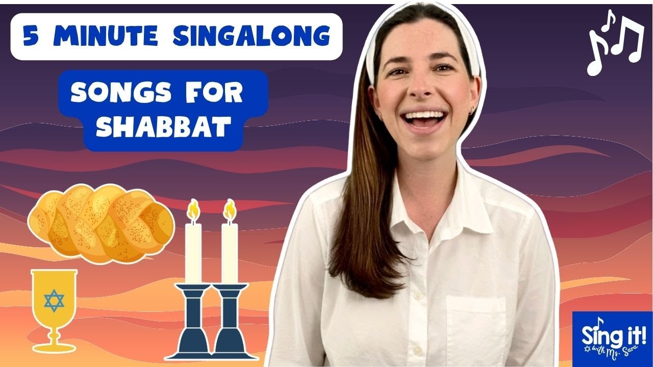 Ms. Sara's Favorite Shabbat Songs | Hebrew Singalong Compilation | Jewish Songs with Ms. Sara