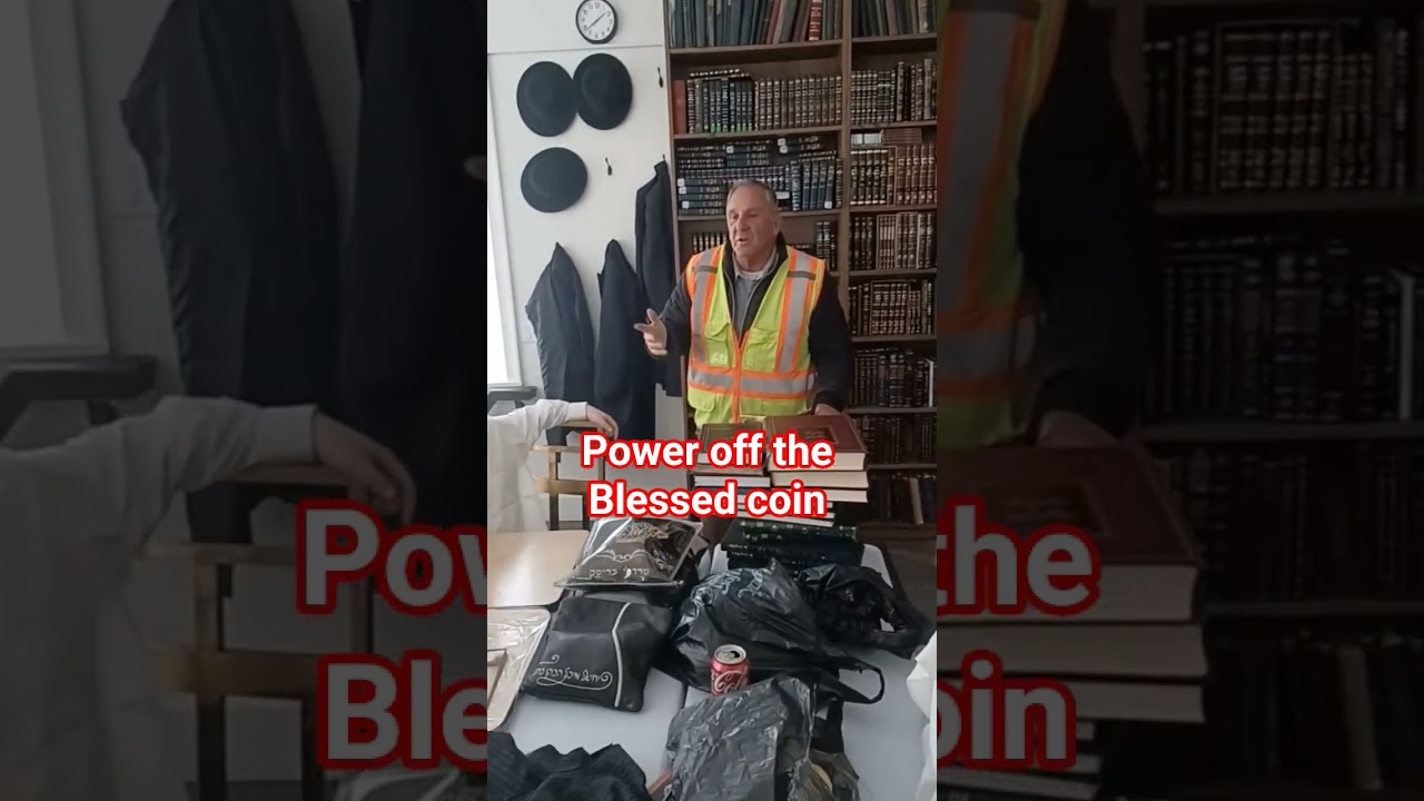 #blassed #coin #rabbi  lock #coin #blassing blessing #love #viral #shorts #fyp