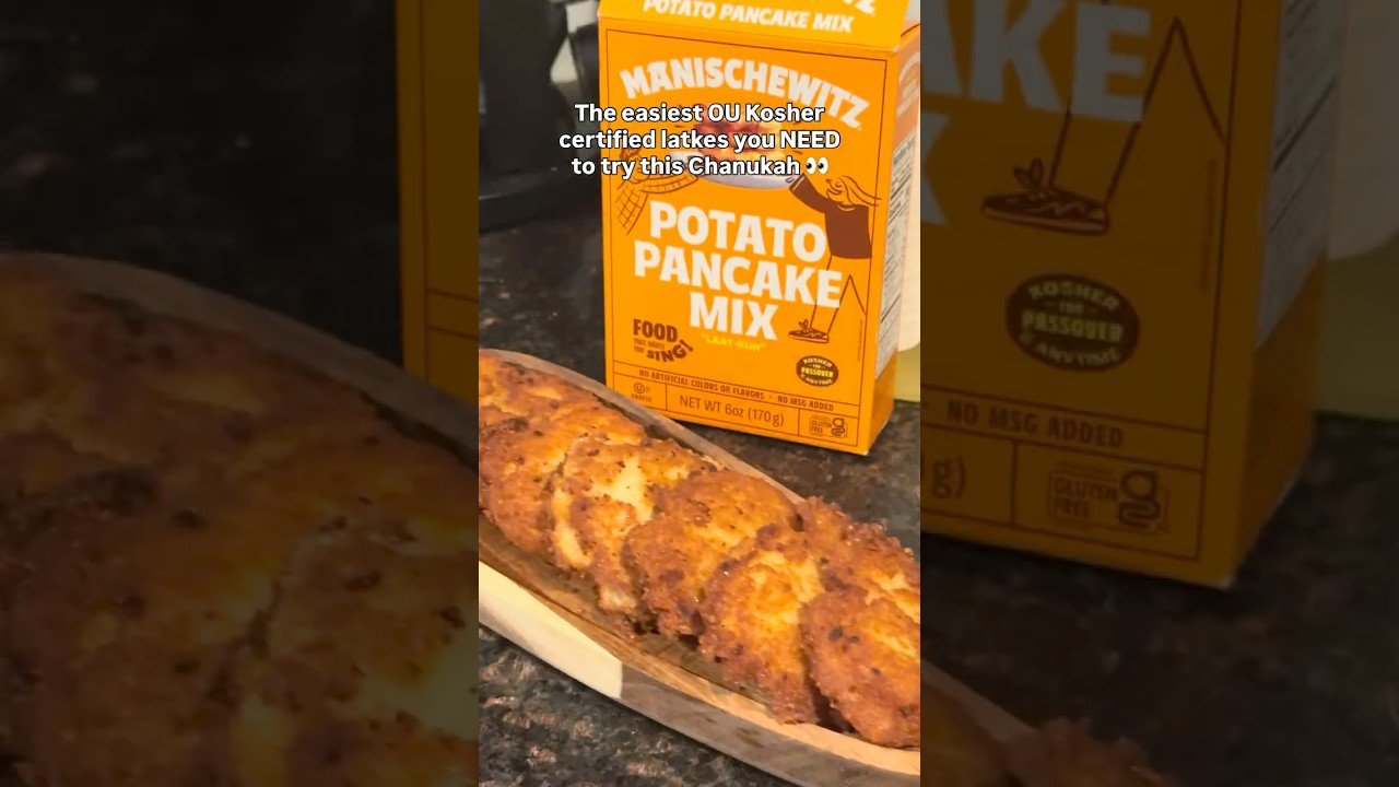 Crispy, golden latkes without the fuss 🥔✨