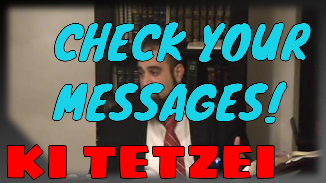 Parashat Ki Tetzei Personalized Message From God