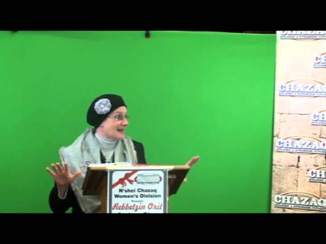 Rebbetzin Orit Esther Riter - Emunah and Geulah