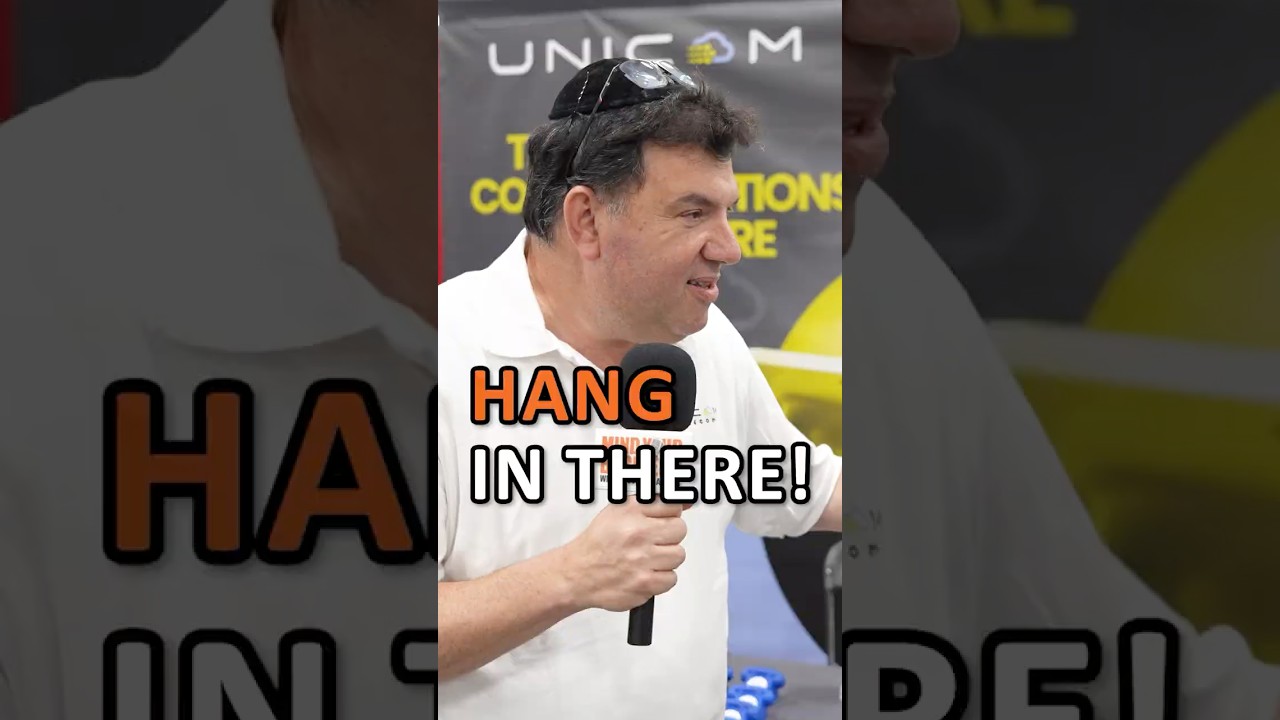 Hang in There! Avi Pruzansky, President of Unicom Telecom  #mindyourbusiness #staypositive  #sales