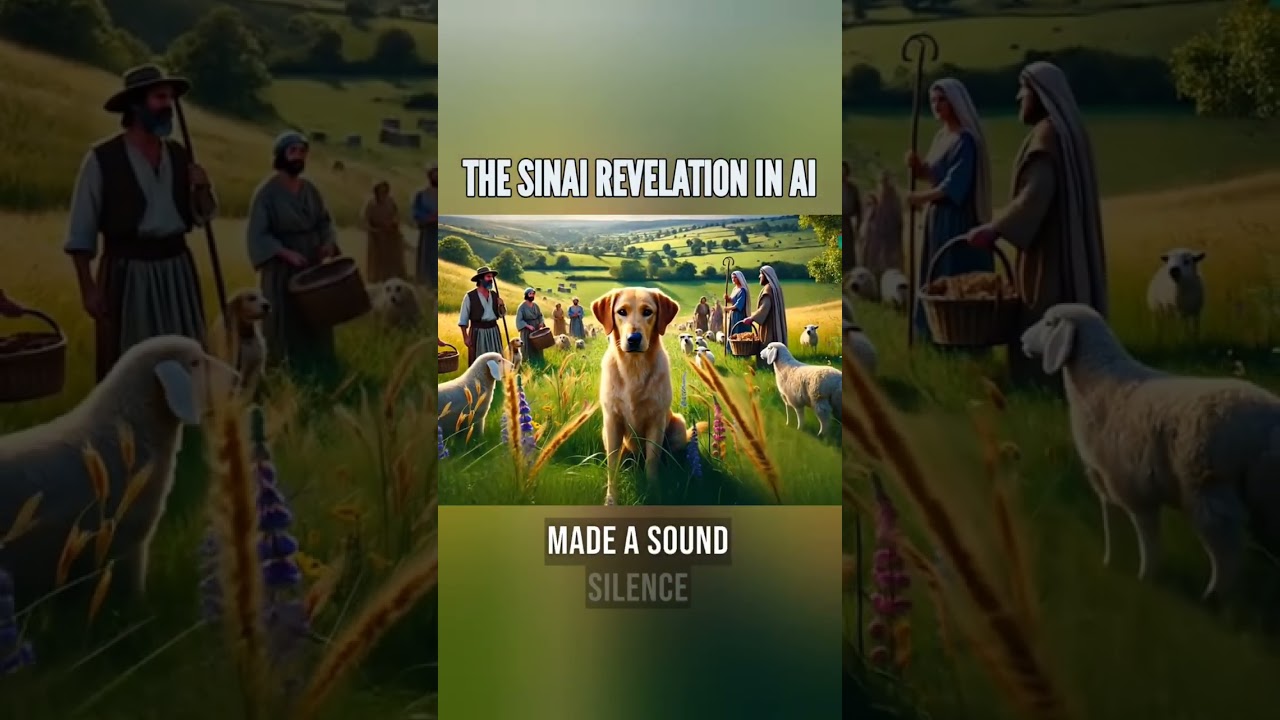 The Story Of Parshat Yitro And The Magnificent Sinai Revelation In Breathtaking AI #history #facts #