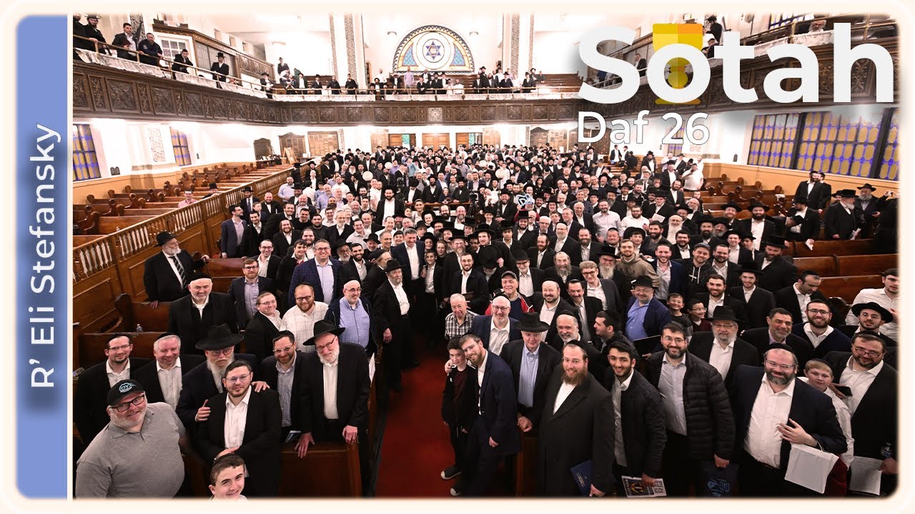 Daf Yomi Sotah Daf 26 by R’ Eli Stefansky