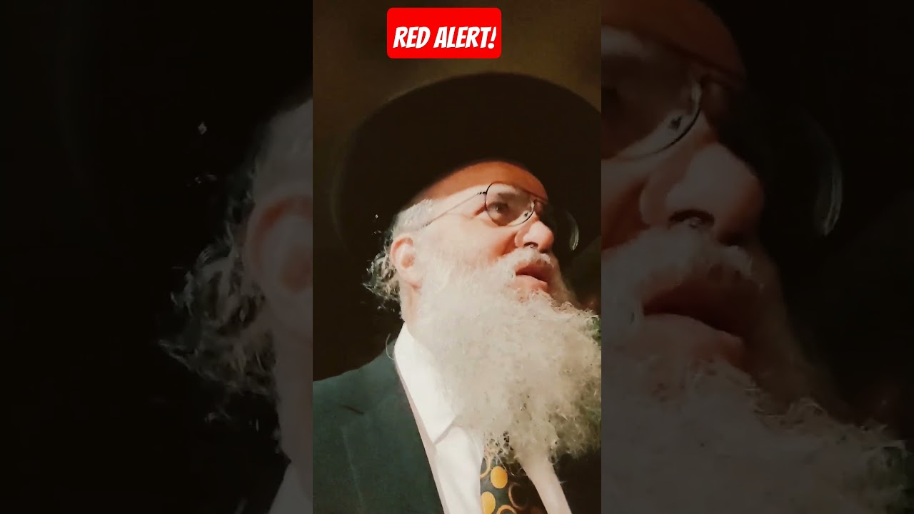 Red alert! Air raid siren right after Shavuos!