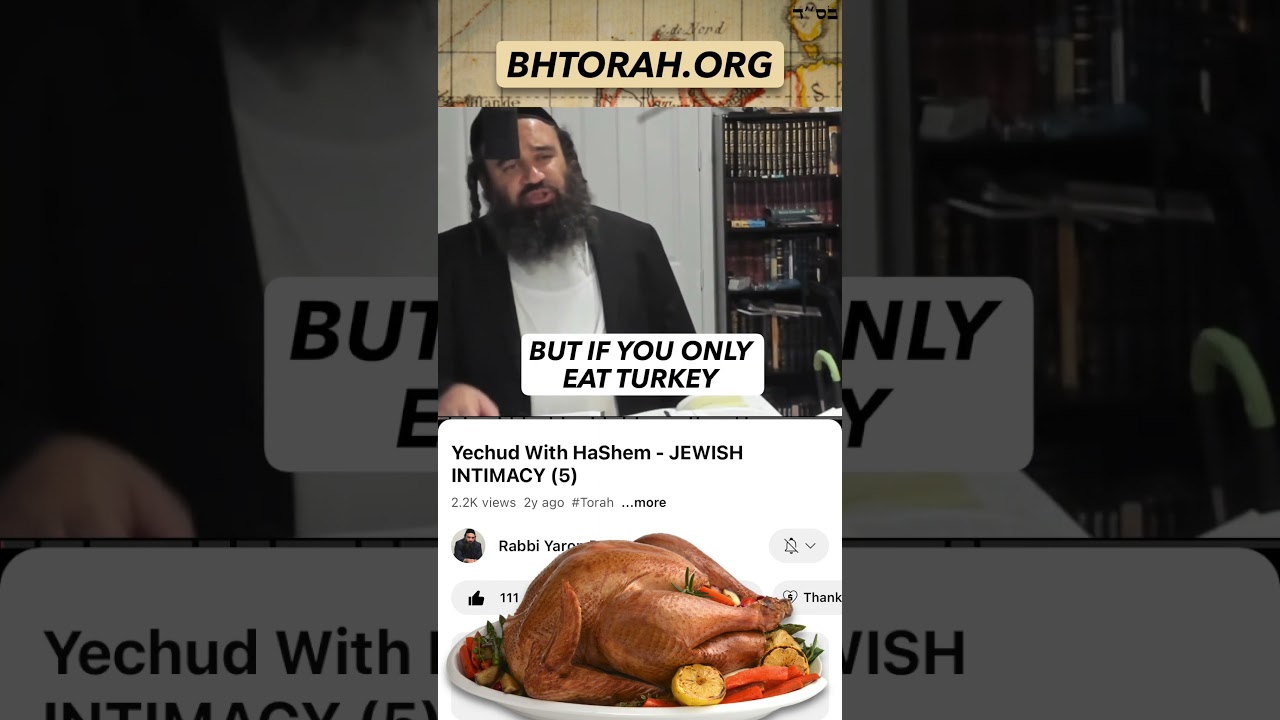 Jewish Thanksgiving Is Every Day #Torah #Jewish #RabbiYaronReuven #Judaism #OrthodoxJudaism #KIRUV