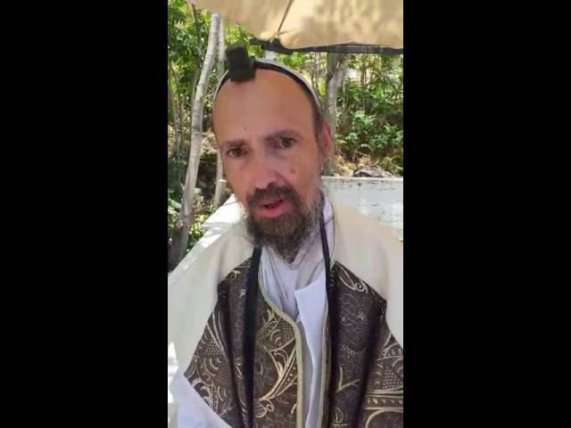 Mekubal Rav Dov Kook Shlita on leaving Tiveria