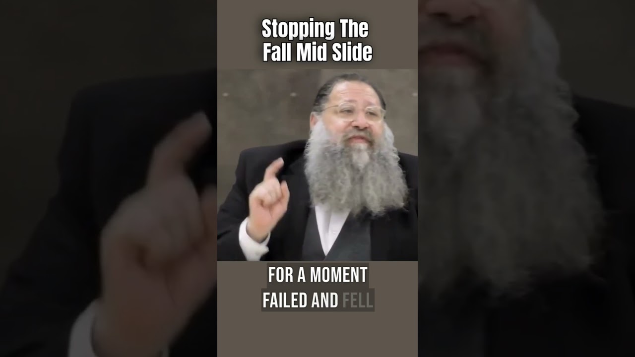 Yosef Hatzadik Teaches Us How To Stop The Fall At The Last Moment