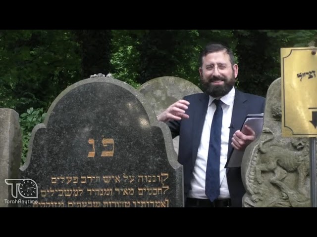 Journey To Poland 2024: Krakow, the New Cemetery - The Kever of Rav Kolonymous Kalman Shapira
