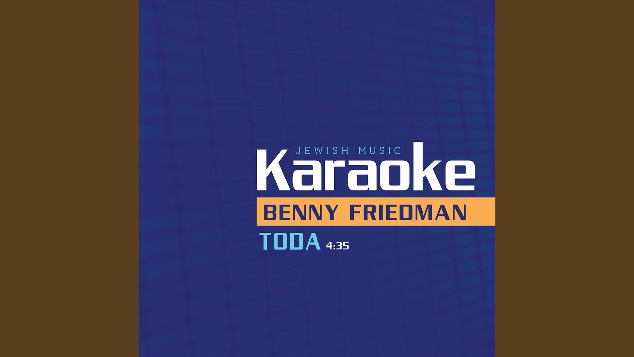 Toda (Karaoke Version)