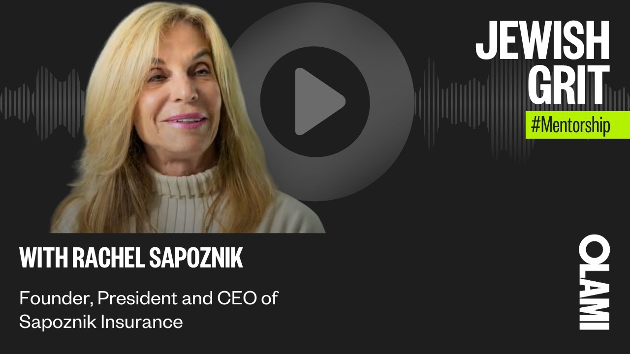 🎙️ Episode 4: Turning Setbacks into Success ; The power of the No  | Rachel Sapoznik on Jewish Grit
