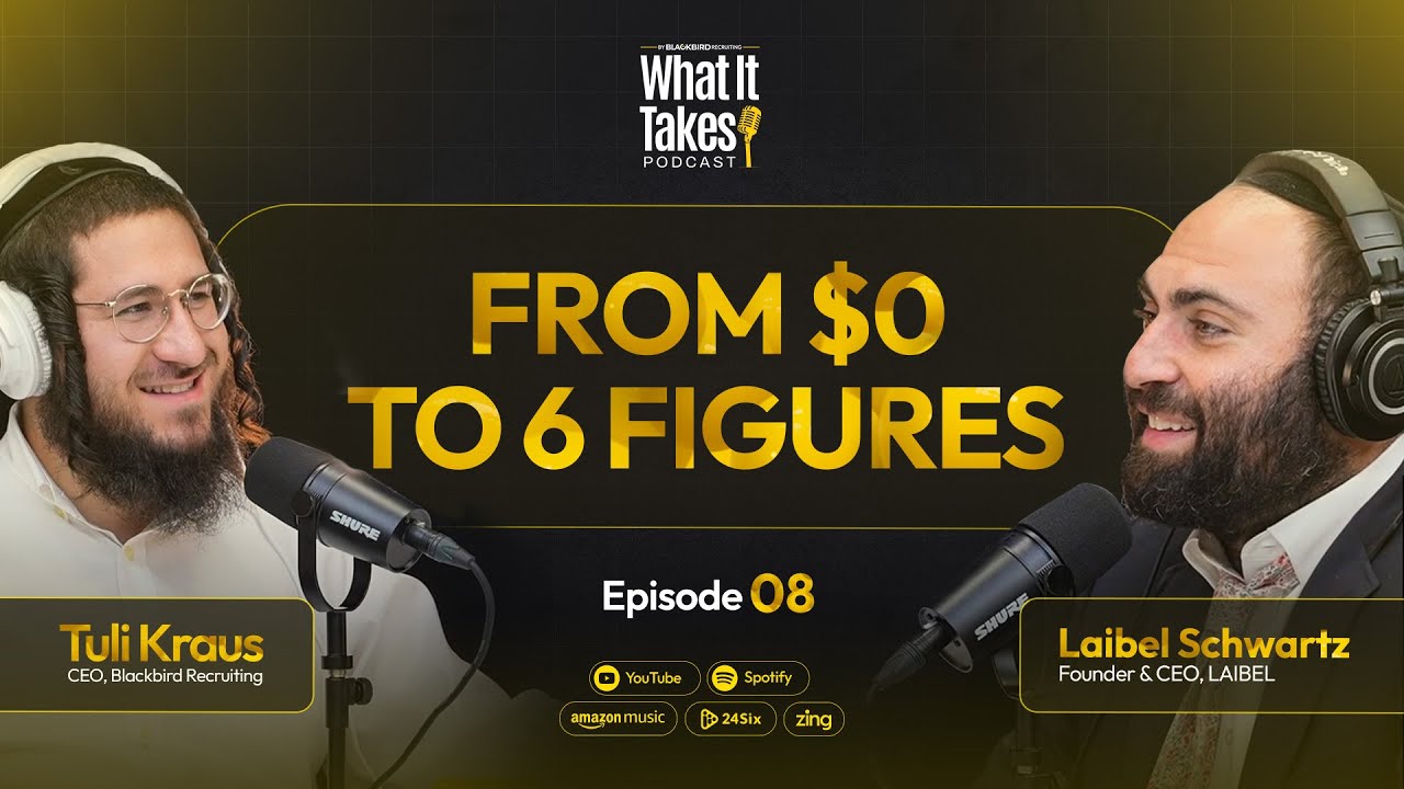 The What It Takes Podcast Ep 8: The One Decision That Changed My Business Forever ft Laibel Schwartz